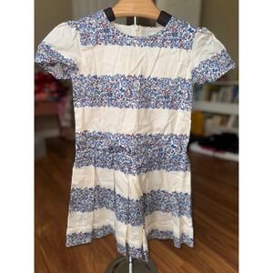 Petit Peony Dress Girls 5Y Floral Print‎ Short Sleeve Casual Kids Outfit